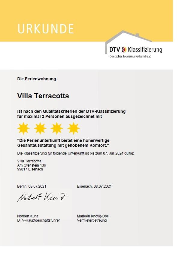 Villa Terracotta 아이제나흐 외부 사진